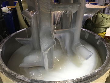 實操，粘稠液體硅膠如何變為有流動性